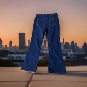 Simply Be Womens Stretch Jeans Kim Bootcut Blue Size 14